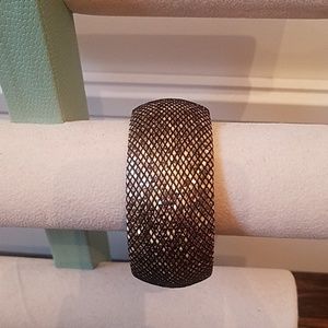 90's Sparkly Chunky Bangle Bracelet